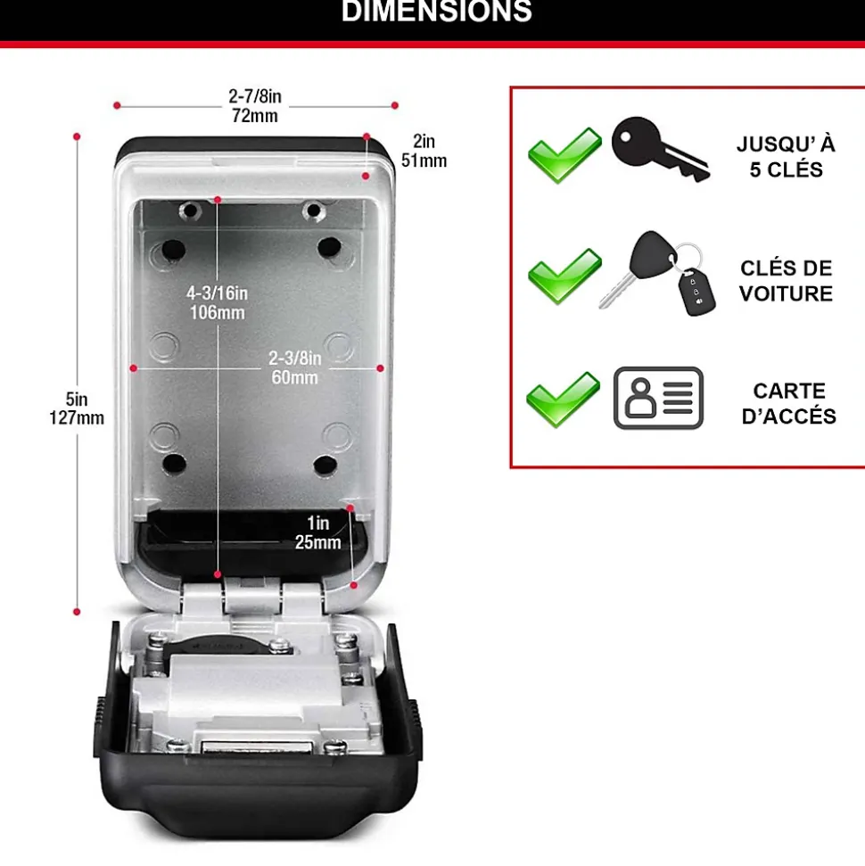 Coffre fort à combinaison Masterlock Select Access