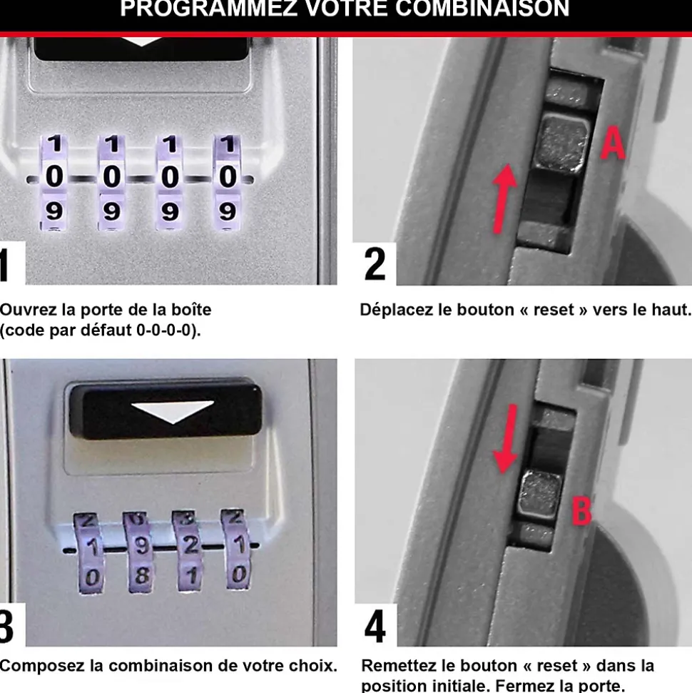 Coffre fort à combinaison Masterlock Select Access