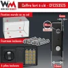 Coffre fort électronique - Work Men Security - CFE253525 - Dimensions extérieur 25 x 35 x 25 cm