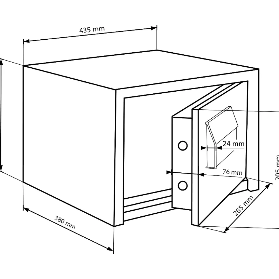 Coffre-fort Burg-Wachter CL 410 K -15 L