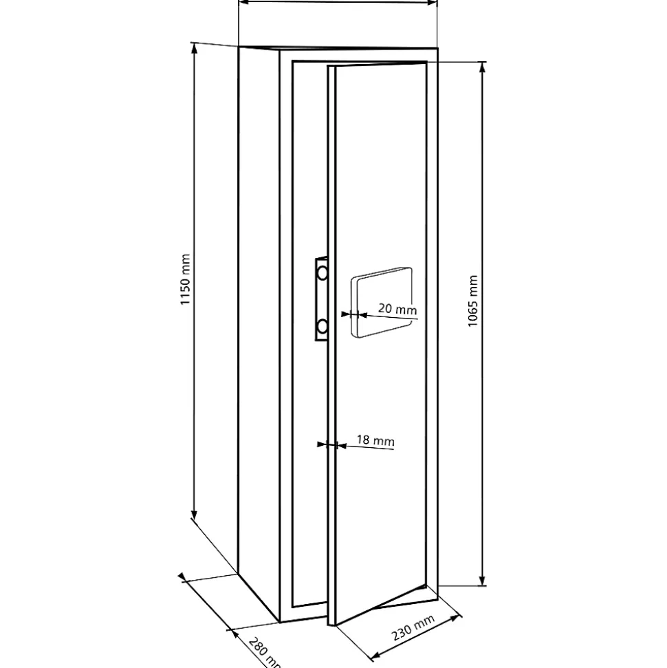Coffre-fort Burg-Wachter FAVOR 5 FUSILS S