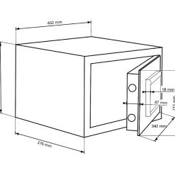 Coffre-fort Burg-Wachter H 210 S - 20,6 L