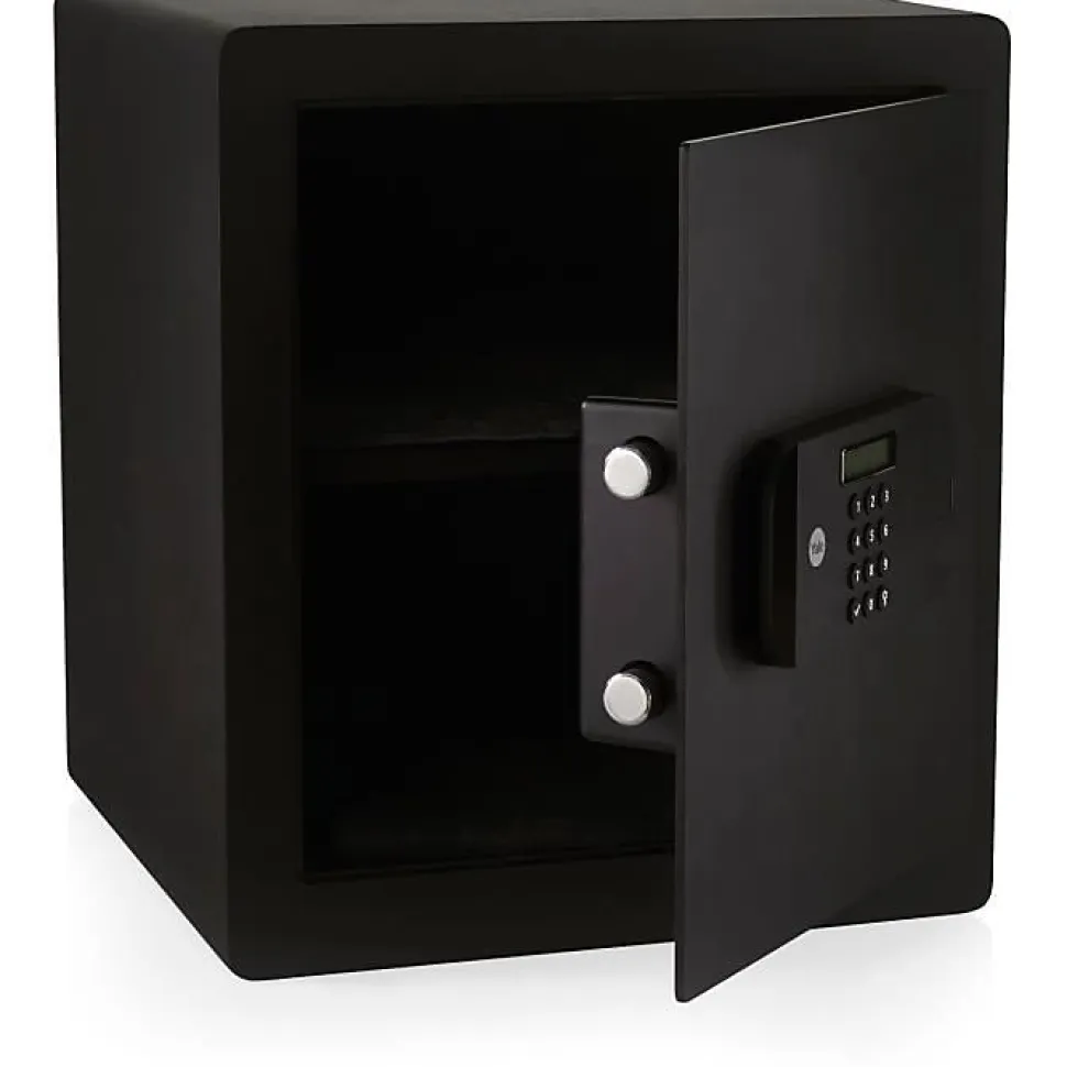 Coffre-fort de sécurité YALE YSEB/400/EB1 avec serrure électronique format bureau H.40 x l.35 x P.34 cm