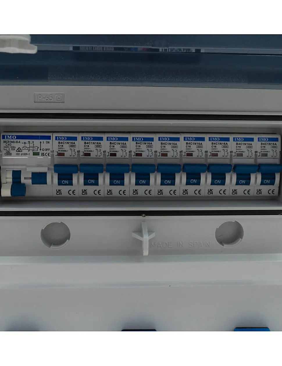 Coffret 9 Prises Monophasé 40a