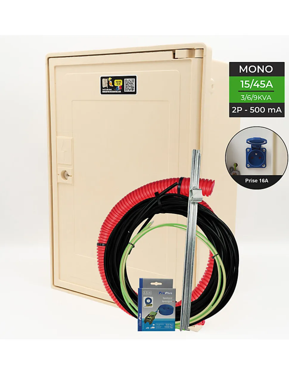 Coffret Complet 10 Mètres 3/6/9 Kw "aerien" Lc