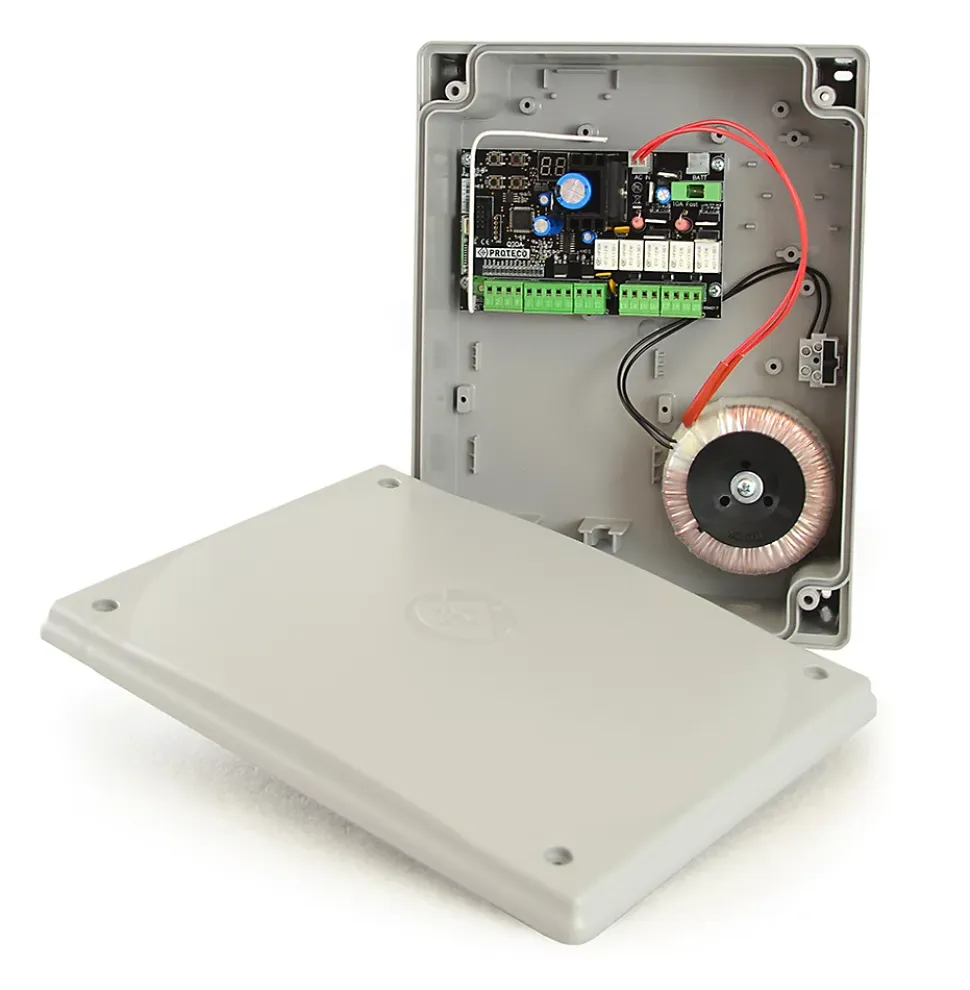 Coffret complet Q20A pour portail a battants en 24V - 1490