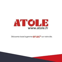 Coffret de Chantier Monophasé 230V ATOLE - 4 Prises NF 2P+T - 16A - 9 Modules - Coffret Électrique sans câble