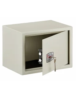Coffret de sécurité à poser Sedan, fermeture par clé, 2 pênes, 15L - THIRARD