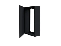 Coffret d'habillage ATOLE 13 modules en acier noir pour tableaux électriques - H 540 x L 340 x P 140 mm - Réf. RCH100NR