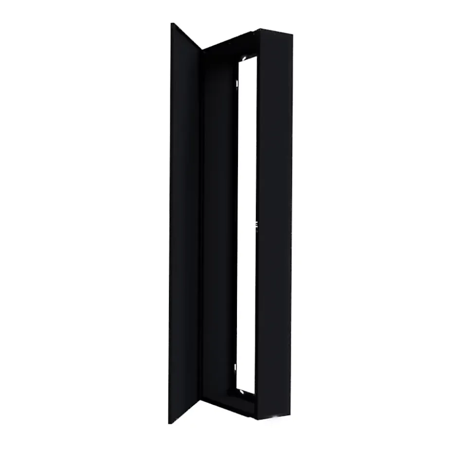 Coffret d'habillage ATOLE 13 modules en acier noir pour tableaux éléctriques - H 1170 x L 340 x P 140 mm - Réf. RCH600NR