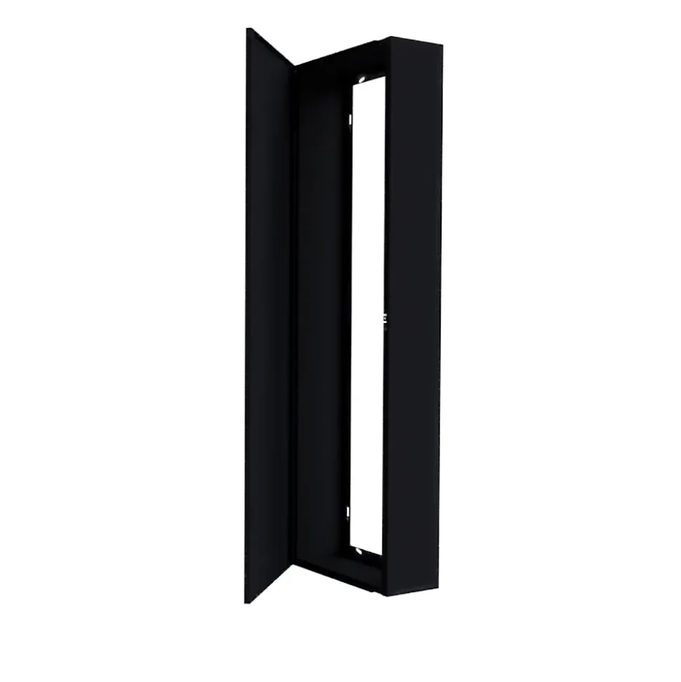 Coffret d'habillage ATOLE 13 modules en acier noir pour tableaux éléctriques - H 1040 x L 340 x P 140 mm - Réf. RCH500NR