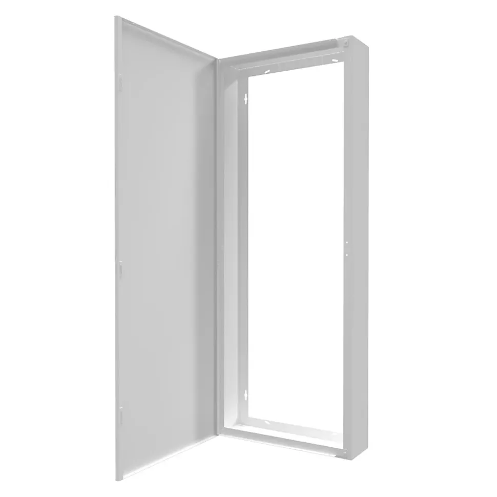 Coffret d'habillage ATOLE 18 modules en acier blanc pour tableaux éléctriques - H 1170 x L 450 x P 140 mm - Réf. RCHM186