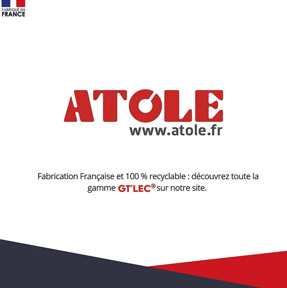 Coffret d'habillage ATOLE 13 modules en acier blanc pour tableaux éléctriques - H 1170 x L 340 x P 140 mm - Réf. RCH600
