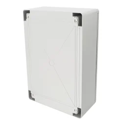Coffret électrique ABS 400 x 600 x 200 mm Tableau électrique nu avec plaque de montage galvanisée, HOROZ