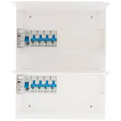 Coffret électrique 26 modules T1/T2 8 disj Zenitech