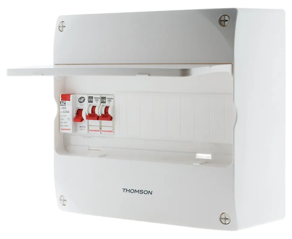 Coffret électrique 1 rangée 13 modules Thomson