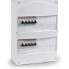 Coffret électrique 2 rangées 26 modules + disjoncteurs ABB