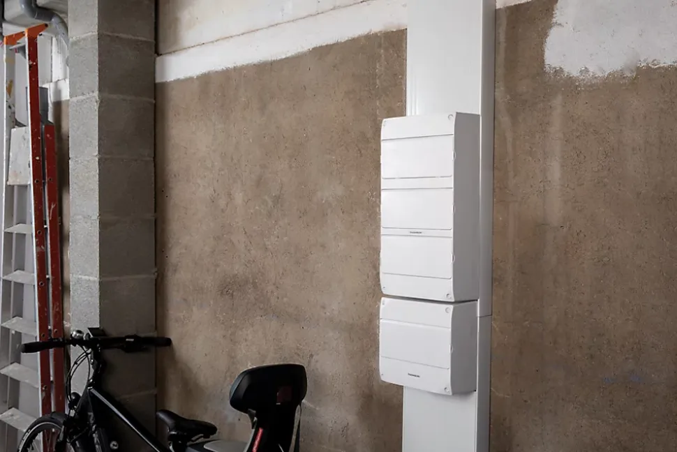 Coffret électrique 3 rangées 39 modules T4 Thomson