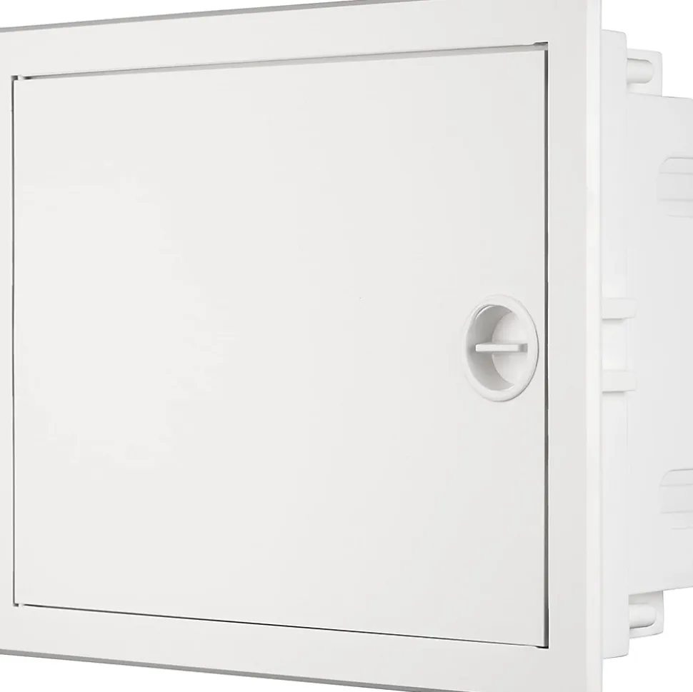 Coffret électrique encastré 12 modules 1 rangée blanc