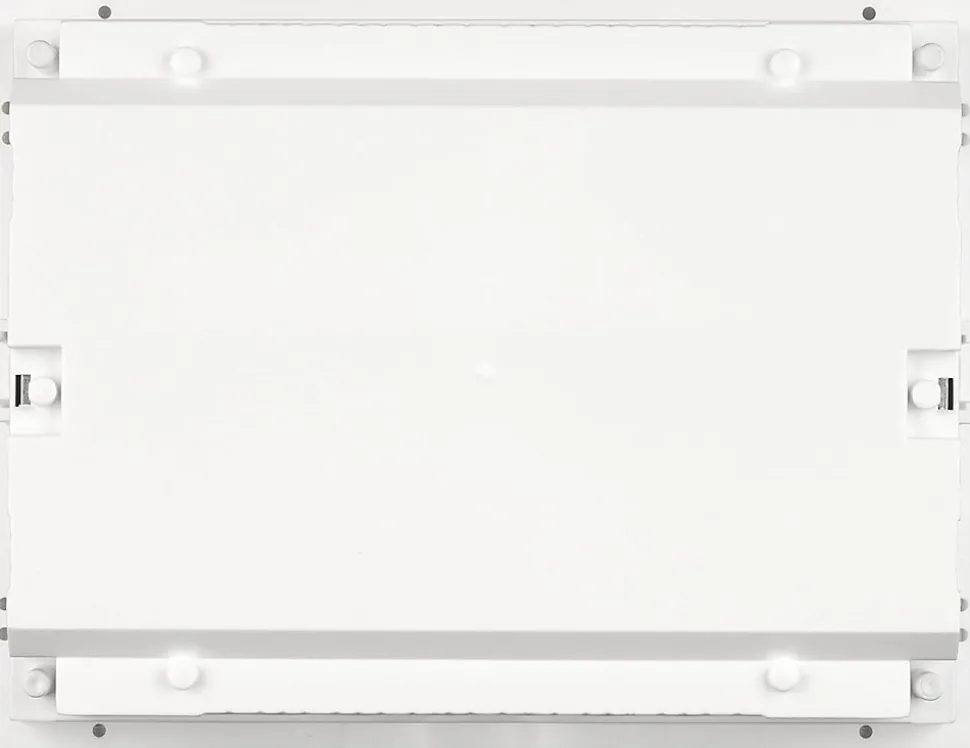 Coffret électrique encastré 12 modules 1 rangée blanc