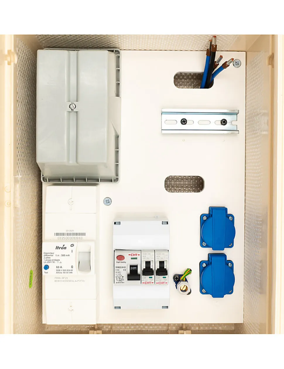 Coffret Mono 3/6/9 Kw +2 Prises
