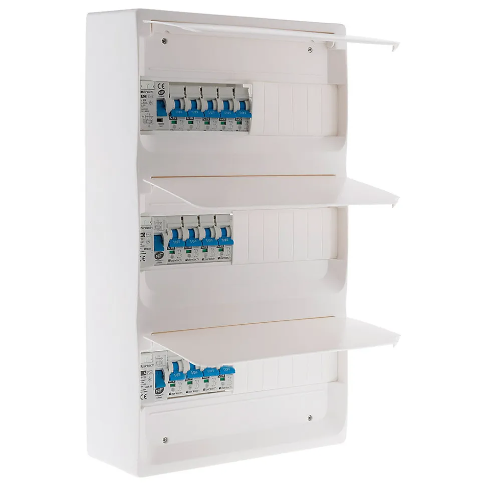 Coffret T5 39 modules + 13 disj + 3 interrupteurs Zenitech