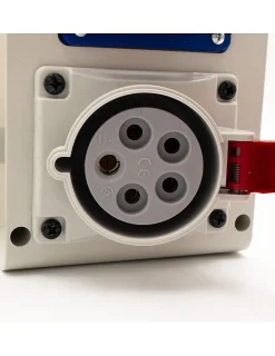 Coffret Triphasé 6/18 Kws Avec Prises