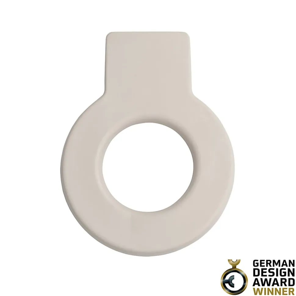 Coin de porte lock Rei sable ⌀8,2x H.1,5 cm