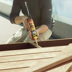 Colle à bois sans PU UHU, cartouche 380g