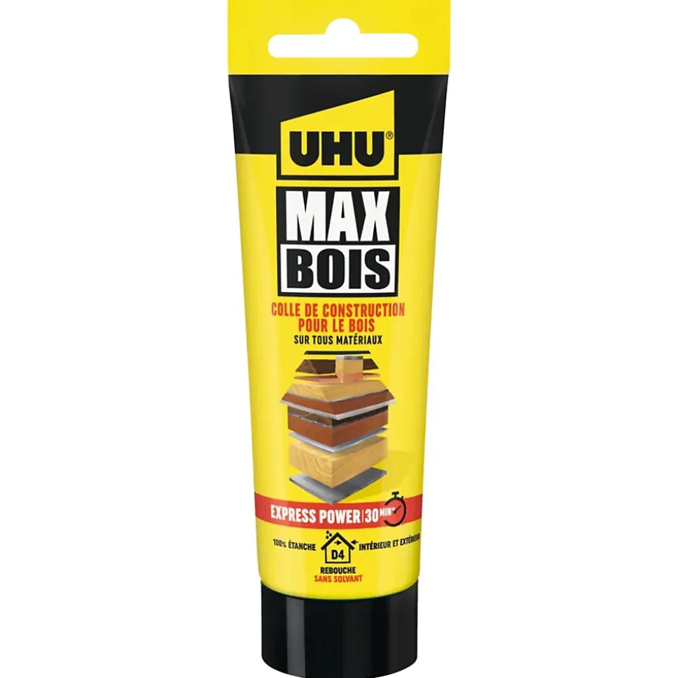 Colle à bois Uhu Wood Max Express Power 7002043 en tube de 100 g
