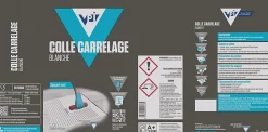 Colle carrelage blanche, le sac de 5 kg