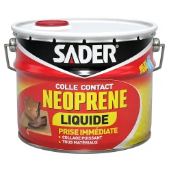 Colle Contact Néoprène Sader Liquide 2,5 L