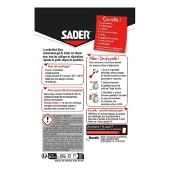Colle cyanoacrylate Sader Maxiglue, gel 3g