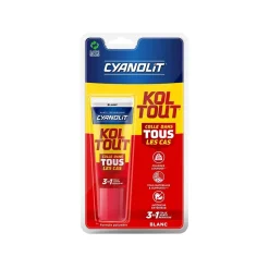 Colle Cyanolit Koltout blanc express 50 ml