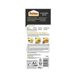 Colle de fixation bois intérieur Pattex 380g