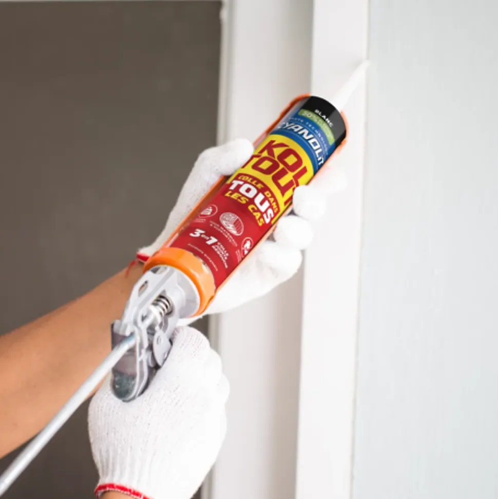 Colle de fixation Cyanolit Koultout 33301149 couleur blanc résistance 350 kg / 10 cm² séchage en 30 minutes