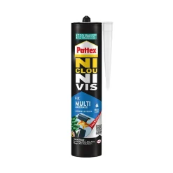 Colle de fixation Pattex Ni clou ni vis tous matériaux 450g
