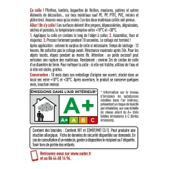 Colle de fixation Sader Fixer Sans Percer Aménagement intérieur 55ml