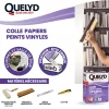 Colle en poudre - adaptée pour tout papiers peints vinyles - surface de couverture 32 m² - Quelyd 30601637
