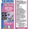 Colle en Poudre pour Papiers Peints Sem-Spéciale Semin, Vinyls, Lourds, Spéciaux et Intissés, Intérieur, Boite 200 g (lot de 3)