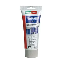 Colle et joint carrelage mur intérieur Parexlanko gris 400 g