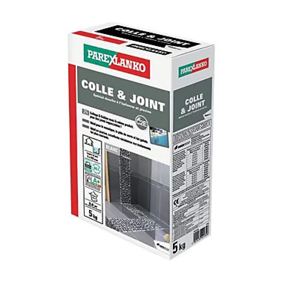 Colle et joint spéciale douche italienne Parexlanko 5 kg