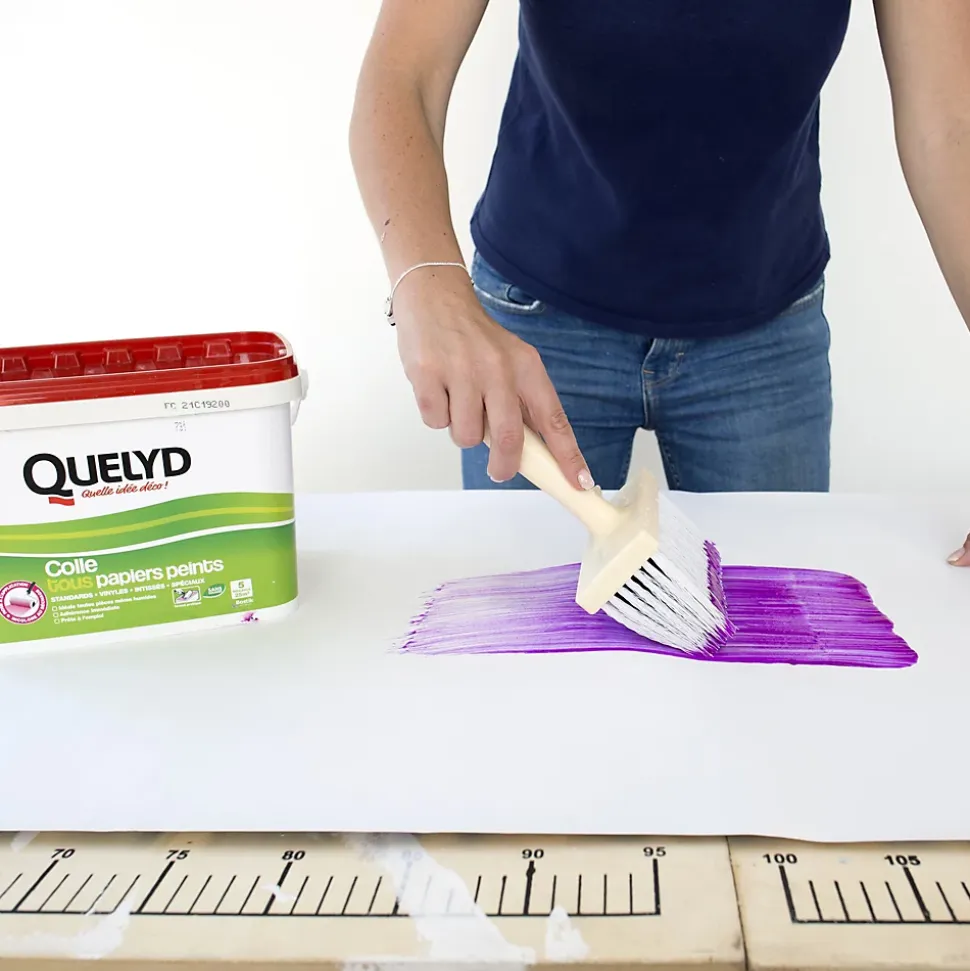 Colle papier peint Quelyd pâte avec indicateur coloré 1kg
