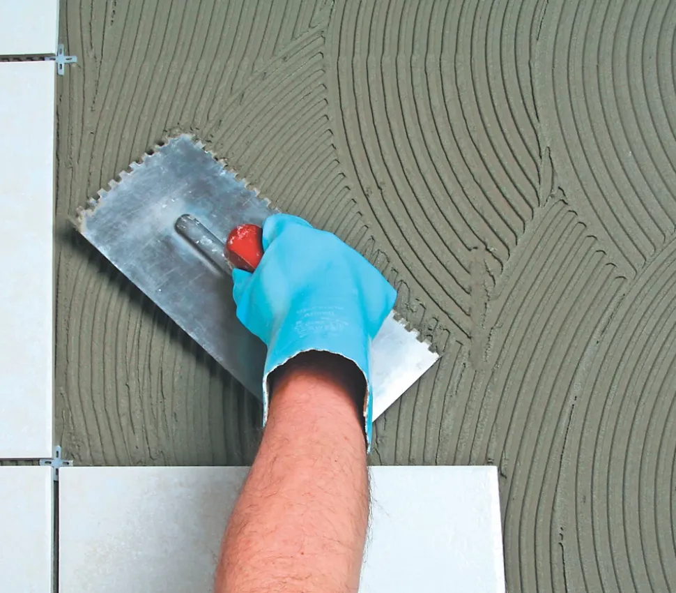 Colle pour Carrelage Haute Performance Kedofix Semin, Prêt à l'emploi, Intérieur/extérieur, seau de 5 kg
