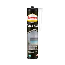 Colle pour fixation sur PVC et alu Pattex cartouche 450g
