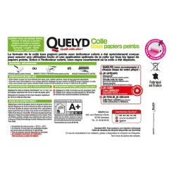 Colle pour papier peint premium Quelyd 5kg