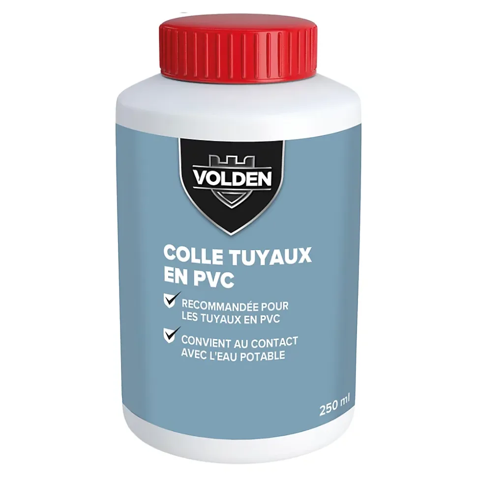 Colle pour tuyau de PVC Volden 250 ml