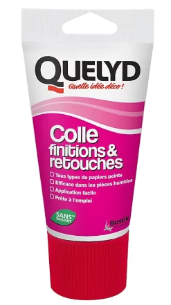 Colle spéciale finitions et retouches Quelyd pâte tube 100g