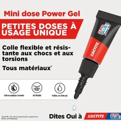 Colle Superglue-3 Power Flexgel Loctite 3g