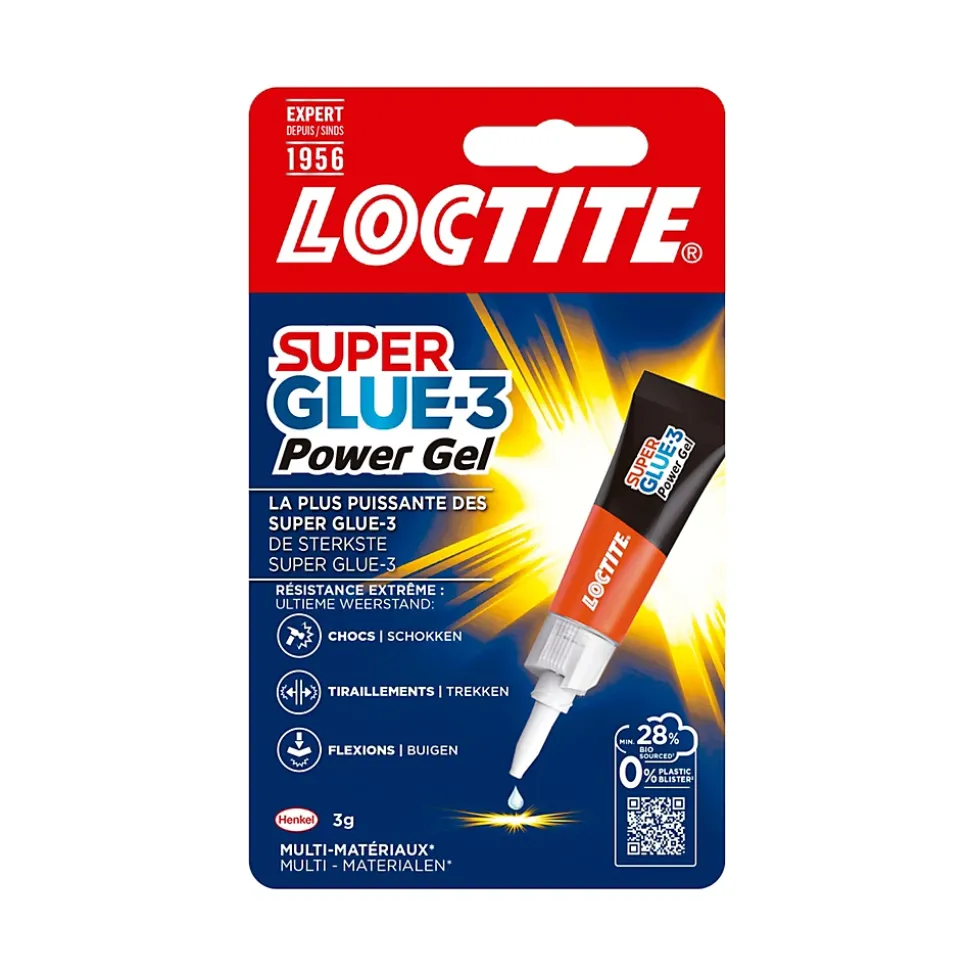 Colle Superglue-3 Power Gel Loctite 3g